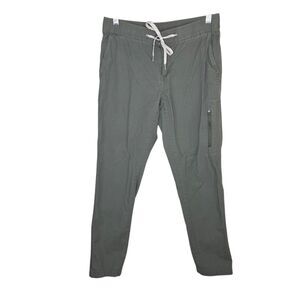 Vuori Pants  Olive Green Ripstop Travel Jogger Hiking Outdoor Vw401 Small